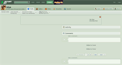 Desktop Screenshot of lolya.deviantart.com