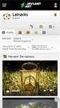 Mobile Screenshot of lainacks.deviantart.com
