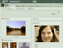 Tablet Screenshot of daftje.deviantart.com