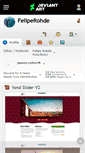 Mobile Screenshot of feliperohde.deviantart.com