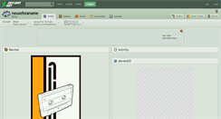Desktop Screenshot of nouseforaname.deviantart.com