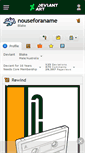 Mobile Screenshot of nouseforaname.deviantart.com
