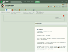 Tablet Screenshot of fluffyofdeath.deviantart.com