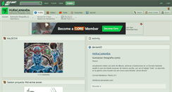 Desktop Screenshot of huracananda.deviantart.com