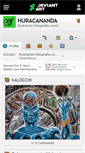 Mobile Screenshot of huracananda.deviantart.com