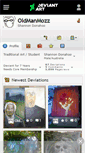 Mobile Screenshot of oldmanmozz.deviantart.com