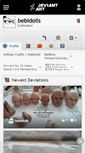 Mobile Screenshot of bebidolls.deviantart.com