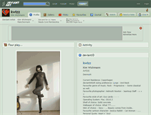 Tablet Screenshot of kwizz.deviantart.com