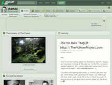 Tablet Screenshot of dvartdal.deviantart.com
