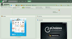 Desktop Screenshot of pcholewa.deviantart.com