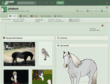 Tablet Screenshot of joltdoom.deviantart.com