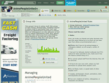 Tablet Screenshot of animepeopleunited.deviantart.com