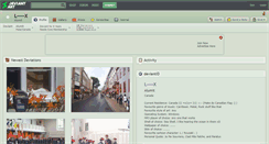 Desktop Screenshot of l-----x.deviantart.com