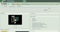 Desktop Screenshot of aortha.deviantart.com