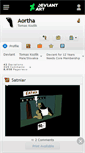 Mobile Screenshot of aortha.deviantart.com