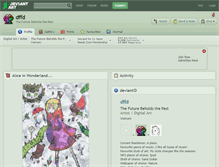 Tablet Screenshot of dffd.deviantart.com