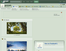 Tablet Screenshot of gummaid.deviantart.com