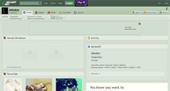 Desktop Screenshot of miinikin.deviantart.com