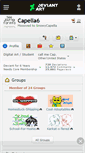 Mobile Screenshot of capella6.deviantart.com