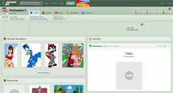 Desktop Screenshot of heatseaker2.deviantart.com