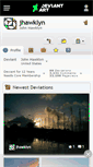 Mobile Screenshot of jhawklyn.deviantart.com
