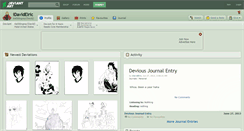 Desktop Screenshot of idavidelric.deviantart.com
