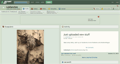 Desktop Screenshot of luissanchez.deviantart.com