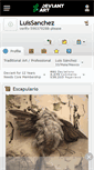 Mobile Screenshot of luissanchez.deviantart.com