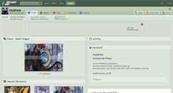 Desktop Screenshot of mystress.deviantart.com