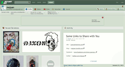 Desktop Screenshot of mejuan.deviantart.com