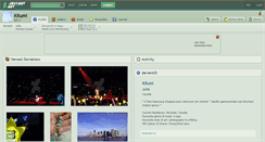 Desktop Screenshot of kilumi.deviantart.com
