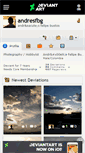 Mobile Screenshot of andresfbg.deviantart.com