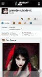 Mobile Screenshot of cyanide-suicide-st.deviantart.com