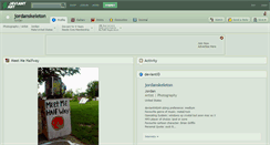 Desktop Screenshot of jordanskeleton.deviantart.com