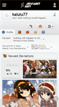 Mobile Screenshot of kalulu77.deviantart.com