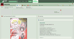 Desktop Screenshot of moonicide.deviantart.com