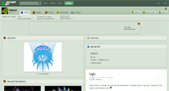 Desktop Screenshot of haluci.deviantart.com