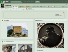 Tablet Screenshot of budhaxx.deviantart.com