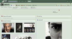Desktop Screenshot of maghneth.deviantart.com
