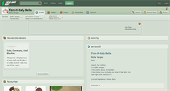 Desktop Screenshot of fem-n-italy-bella.deviantart.com