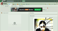 Desktop Screenshot of darkpoil.deviantart.com