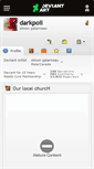 Mobile Screenshot of darkpoil.deviantart.com