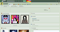 Desktop Screenshot of heymartin.deviantart.com