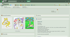 Desktop Screenshot of finnsrock.deviantart.com