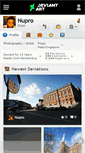 Mobile Screenshot of nupro.deviantart.com