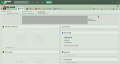 Desktop Screenshot of noherplz.deviantart.com