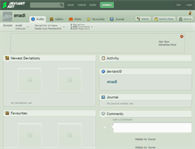 Tablet Screenshot of enadi.deviantart.com