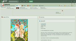 Desktop Screenshot of laetamini.deviantart.com