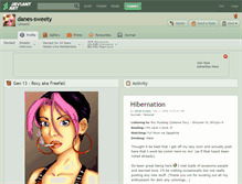 Tablet Screenshot of danes-sweety.deviantart.com