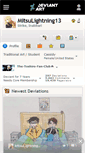 Mobile Screenshot of mitsulightning13.deviantart.com
